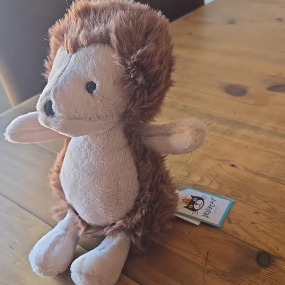 Jellycat Brown and Cream Stuffed Animal - Picture 4 of 5